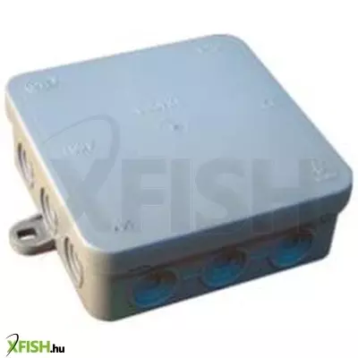 Gao 5233h ip54 kötődoboz, 100 X 100 mm, falon kívüli, vízmentes, szürke