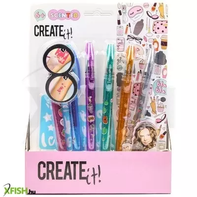 create it illatos tetováló filctoll 6 darabos készlet
