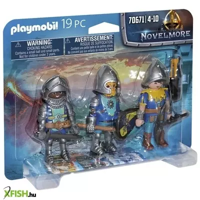 Playmobil novelmore lovagjai 3-as szett 70671