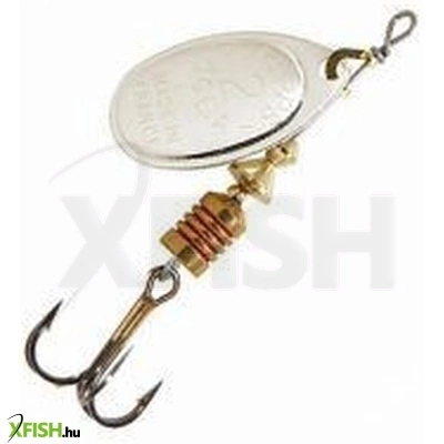 mepps aglia körforgó villantó ezüst | méret: 1, szín: ezüst, tömeg: 3,5 g 1db/csomag