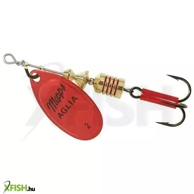 Mepps Aglia Platium körforgó villantó | Méret: 2, Szín: Piros, Tömeg: 4,5 G 1db/csomag