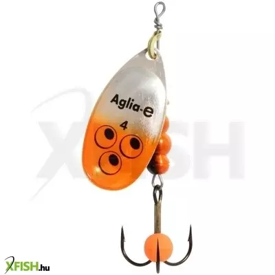 mepps aglia-e körforgó villantó | méret: 4, szín: narancs, tömeg: 9g