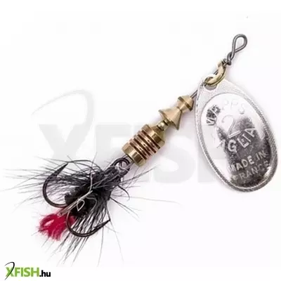 Mepps Aglia Mouche Noire/Ezüst | Méret: 0, Szín: Ezüst Kanál / Fekete Szörrel, Tömeg: 2,5 G