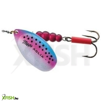 Mepps Aglia Mikropigments Körforgó Villantó Szivárvány 4-es 9g 1db/csomag