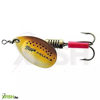 Mepps Aglia Fluo Micropigments körforgó villantó | Méret: 0, Szín: Barna, Tömeg: 2,5 G 1db/csomag