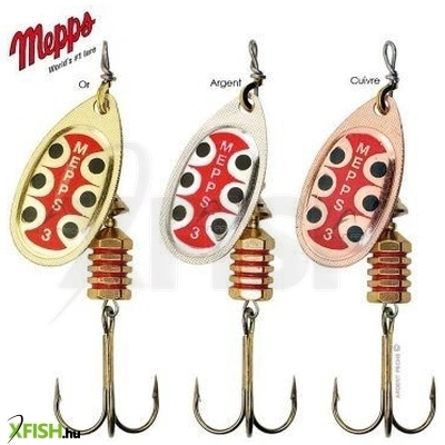 Mepps Aglia Tw | Méret: 2, Szín: Arany, Tömeg: 4,5 G