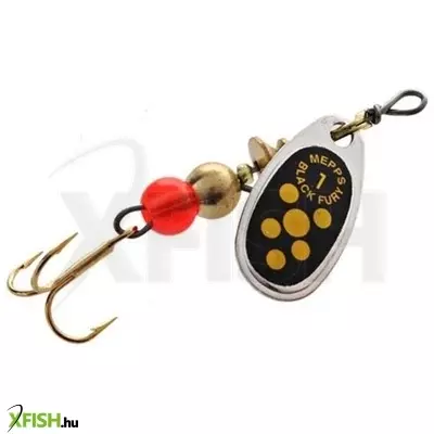 Mepps Black Fury | Méret: 4, Szín: Jaune / Ezüst, Tömeg: 8 G