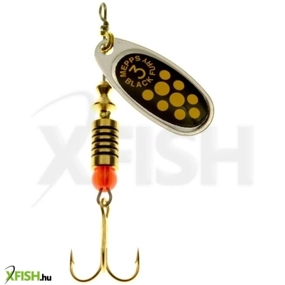 Mepps Black Fury | Méret: 1, Szín: Cartreuse / Ezüst, Tömeg: 3,5 G