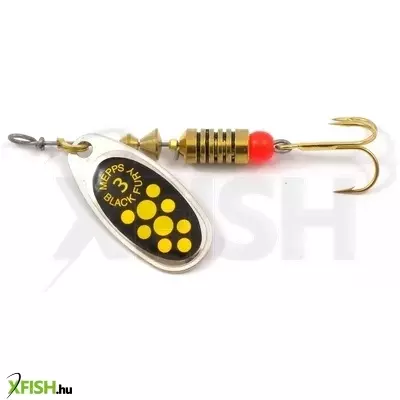 Mepps Black Fury körforgó villantó | Méret: 2, Szín: Cartreuse / Ezüst, Tömeg: 4,5 G