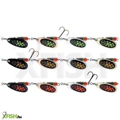 mepps black fury | méret: 0, szín: orange / bronz, tömeg: 2,5 g