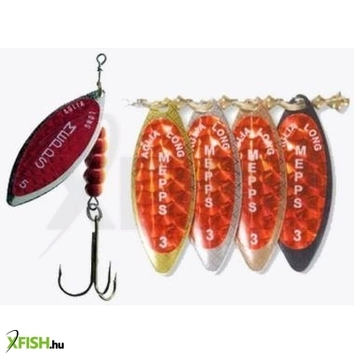 Mepps Aglia Long Redbo | Méret: 1, Szín: Bronz, Tömeg: 4,5 G