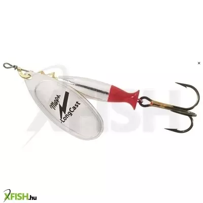 mepps aglia long cast | méret: 3, szín: ezüst, tömeg: 12 g