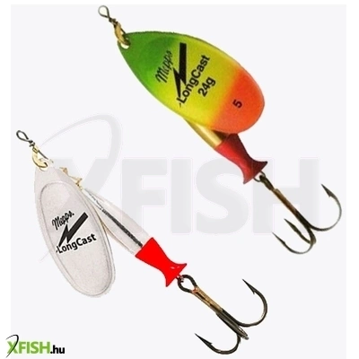 mepps aglia long cast | méret: 4, szín: ezüst, tömeg: 17 g