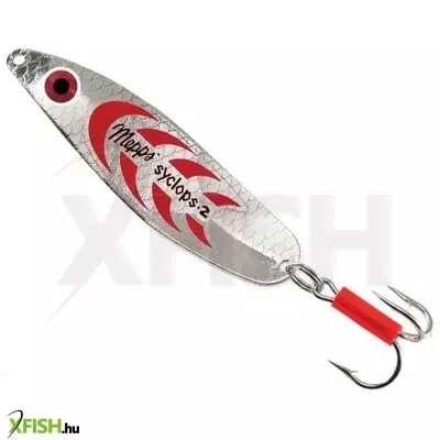 Mepps Syclops | Méret: 1, Szín: Ezüst / Piros, Tömeg: 12 G