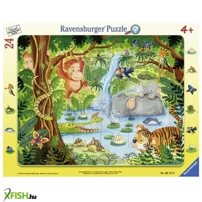 Ravensburger a dzsungelben 24 darabos puzzle