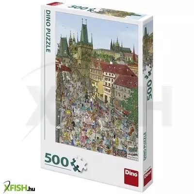 Dino puzzle 500 db - lőportorony prága