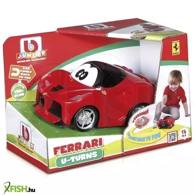 Bburago junior bburago jr. - ferrari visszafordulós autó