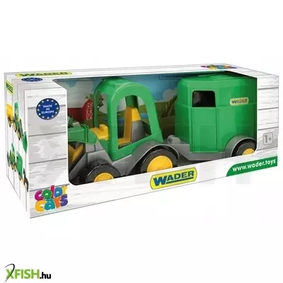 Wader buggy autó lószállító utánfutóval