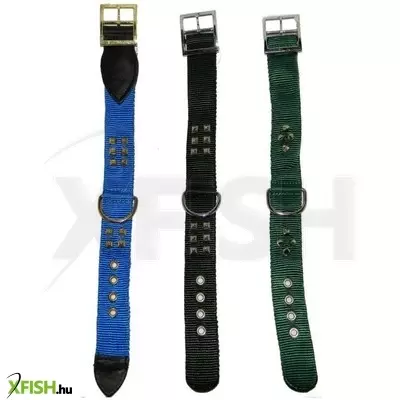 Egyéb vegyes kutya nyakörv - szegecses nylon 38cm