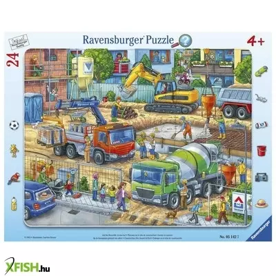Ravensburger puzzle 24 db - építkezés