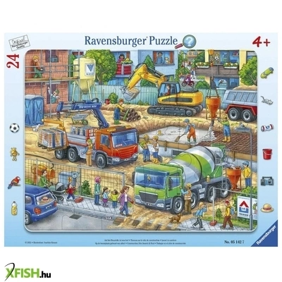 Ravensburger puzzle 24 db - építkezés