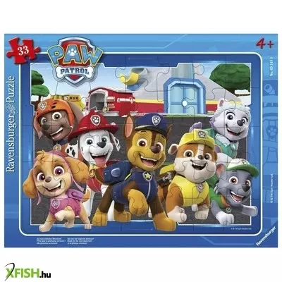 Ravensburger puzzle 33 db - mancs őrjárat