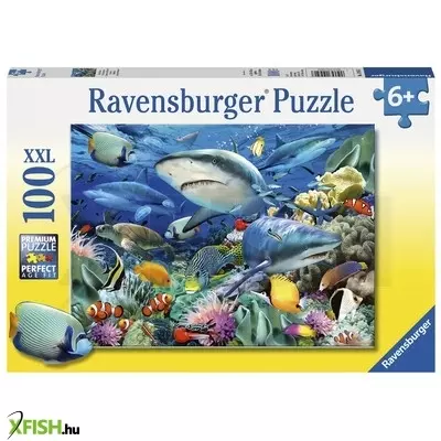 Ravensburger puzzle 100 db - cápaöböl