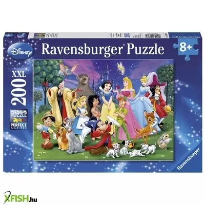 Ravensburger puzzle 200 db - disney kedvencek