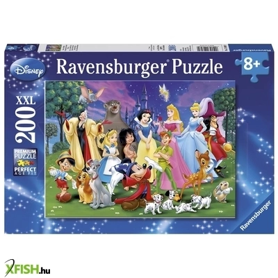 Ravensburger puzzle 200 db - disney kedvencek