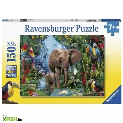 Ravensburger puzzle 150 db - elefántok