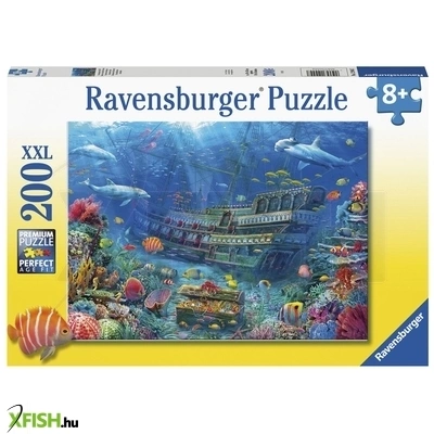 ravensburger puzzle 200 db - hajóroncs