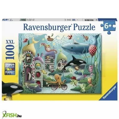 Ravensburger puzzle 100 db - vízalatti csodák