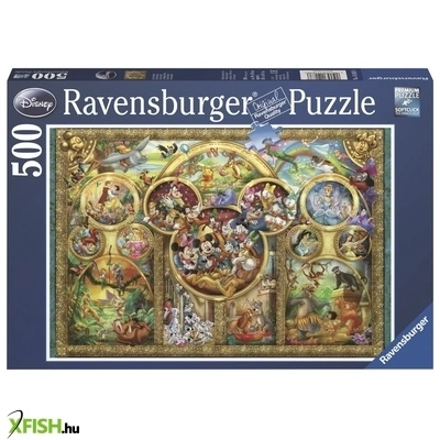 Ravensburger puzzle 500 db - disney család