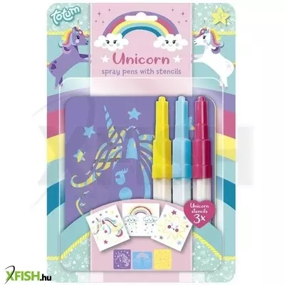 totum unikornis festékszóró toll készlet