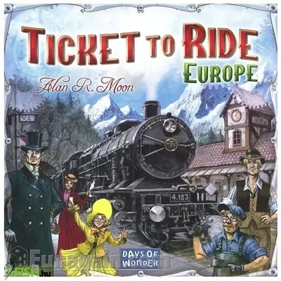 Gémklub ticket to ride europe társasjáték