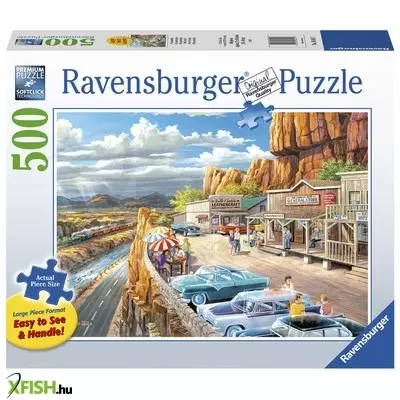Ravensburger puzzle 500 db - látkép