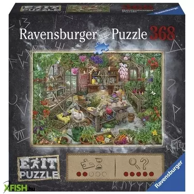 Ravensburger puzzle exit kids 368 db - üvegház