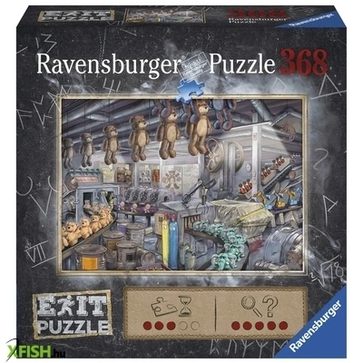 ravensburger puzzle exit kids 368 db - játékgyár