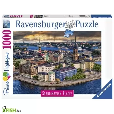Ravensburger puzzle 1000 db - stockholm, svédország
