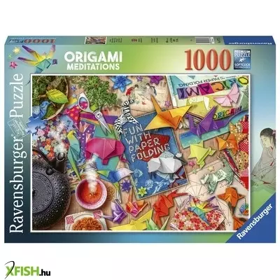 Ravensburger puzzle 1000 db - origami