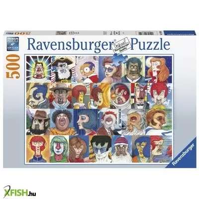 Ravensburger puzzle 500 db - arcok