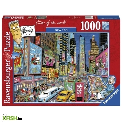 Ravensburger puzzle 1000 db - new york