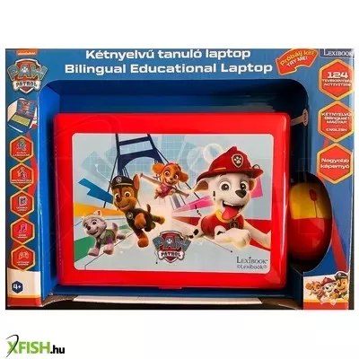 lexibook oktató laptop mancs őrjárat - magyar /angol