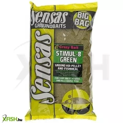 Sensas Sensas Big Bag Stimul 8 Etetőanyag 2Kg Green