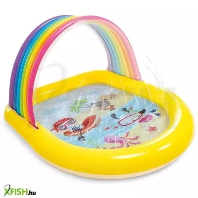 Intex spriccelős medence 147x130x86cm, 2 +