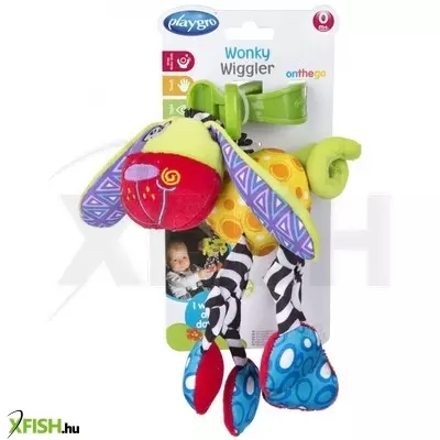 Playgro babakocsi játék - kutya