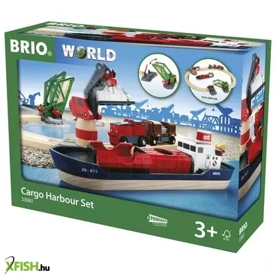 brio hajó kikötő szett