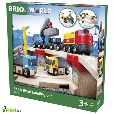 Brio vonat és építkezés szett