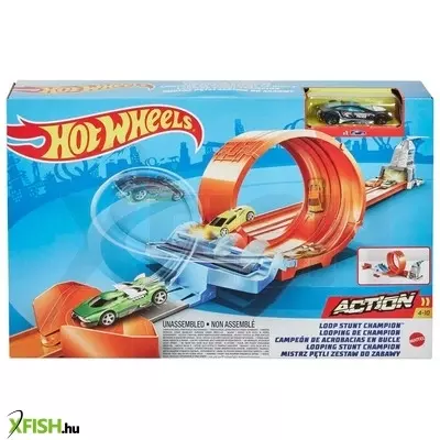 Hot wheels bajnokság pályakészletek