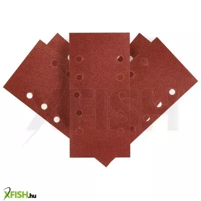 neotools csiszolópapír tépőzáras 115 x 230mm, k100, lyukas, 5db